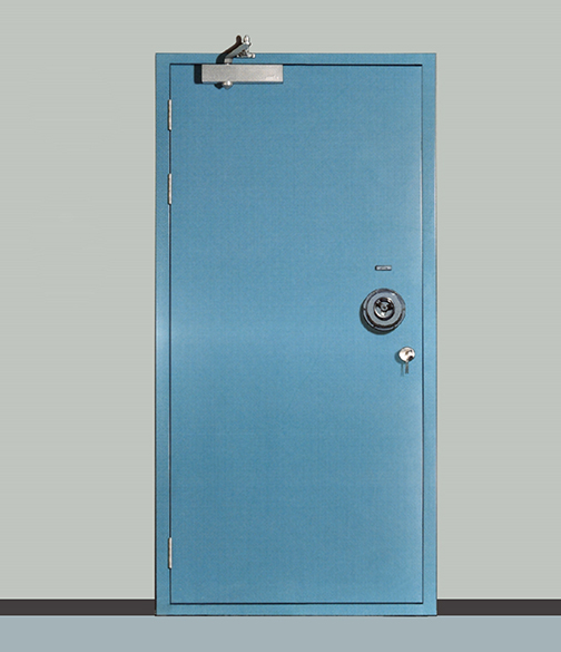 Fireproof airtight door