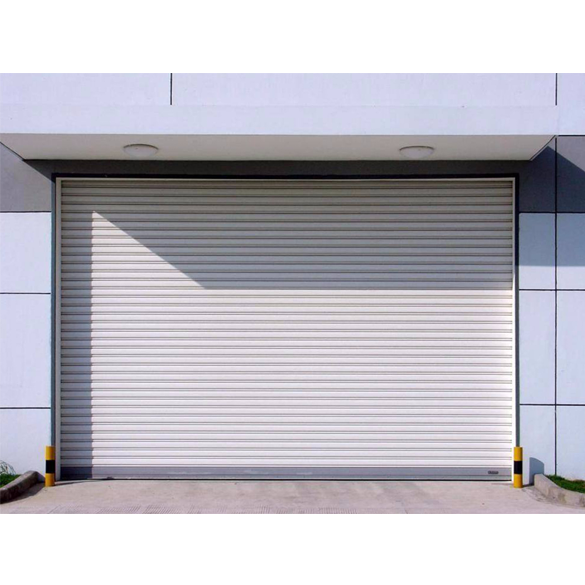 Steel fire-proof and smoke-proof roller shutter