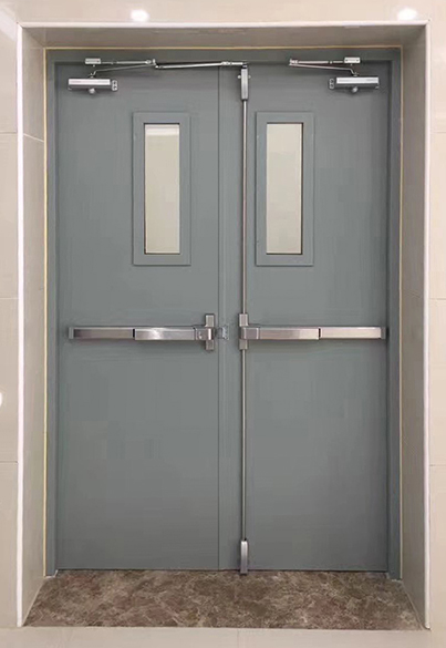 Fire escape door