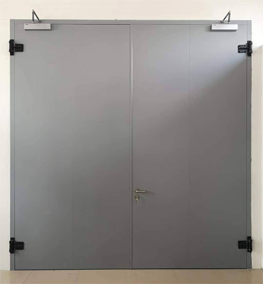 Extra large fire door